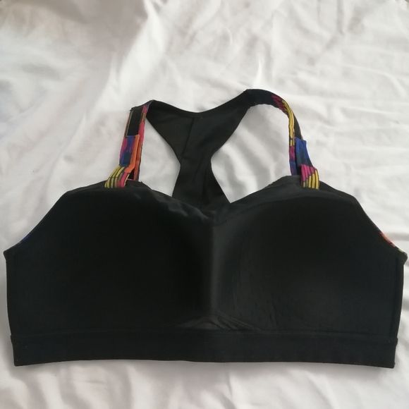 Brooks Juno Velcro Strap Adjustable High Support Sports Bra Plus Size 40D - Picture 11 of 16